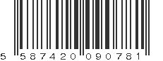 EAN 5587420090781