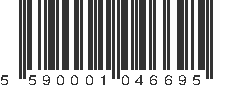 EAN 5590001046695