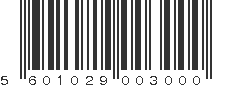 EAN 5601029003000