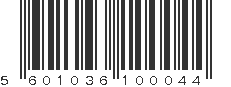 EAN 5601036100044
