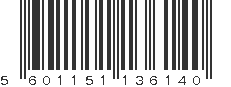 EAN 5601151136140