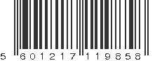 EAN 5601217119858