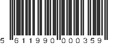 EAN 5611990000359