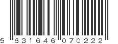 EAN 5631646070222
