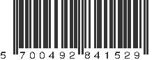 EAN 5700492841529
