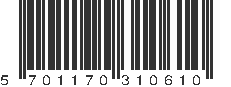 EAN 5701170310610