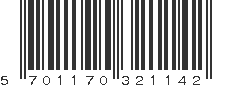 EAN 5701170321142