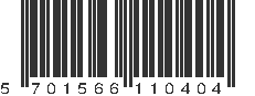 EAN 5701566110404