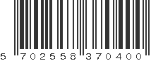 EAN 5702558370400