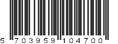 EAN 5703959104700