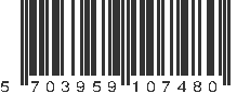 EAN 5703959107480