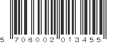 EAN 5706002013455