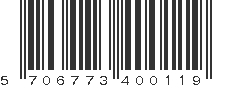 EAN 5706773400119