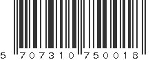 EAN 5707310750018