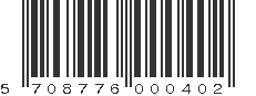EAN 5708776000402