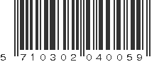 EAN 5710302040059