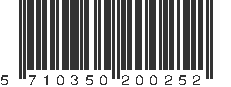 EAN 5710350200252