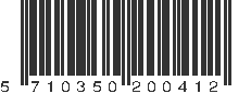 EAN 5710350200412