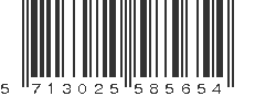 EAN 5713025585654