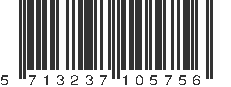 EAN 5713237105756