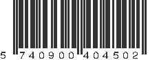 EAN 5740900404502