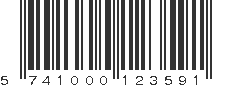 EAN 5741000123591