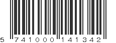EAN 5741000141342