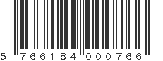 EAN 5766184000766