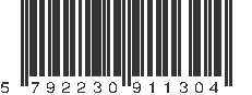 EAN 5792230911304