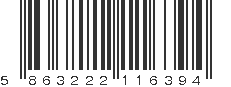 EAN 5863222116394