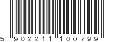 EAN 5902211100799