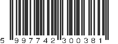 EAN 5997742300381