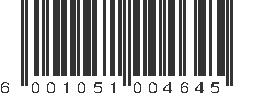 EAN 6001051004645