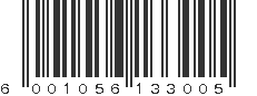 EAN 6001056133005