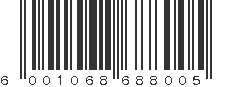 EAN 6001068688005