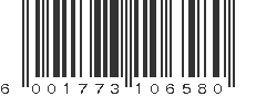 EAN 6001773106580