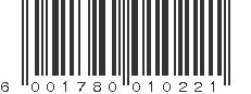 EAN 6001780010221