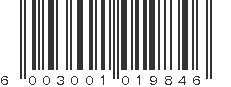 EAN 6003001019846