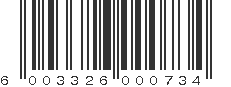 EAN 6003326000734