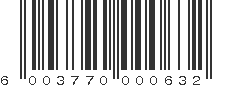 EAN 6003770000632