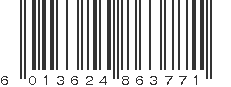 EAN 6013624863771