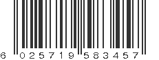 EAN 6025719583457