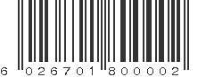 EAN 6026701800002