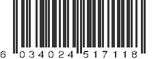 EAN 6034024517118