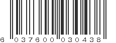 EAN 6037600030438