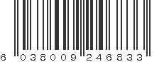 EAN 6038009246833