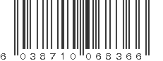 EAN 6038710068366