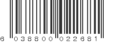 EAN 6038800022681