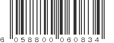 EAN 6058800060834