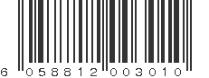 EAN 6058812003010